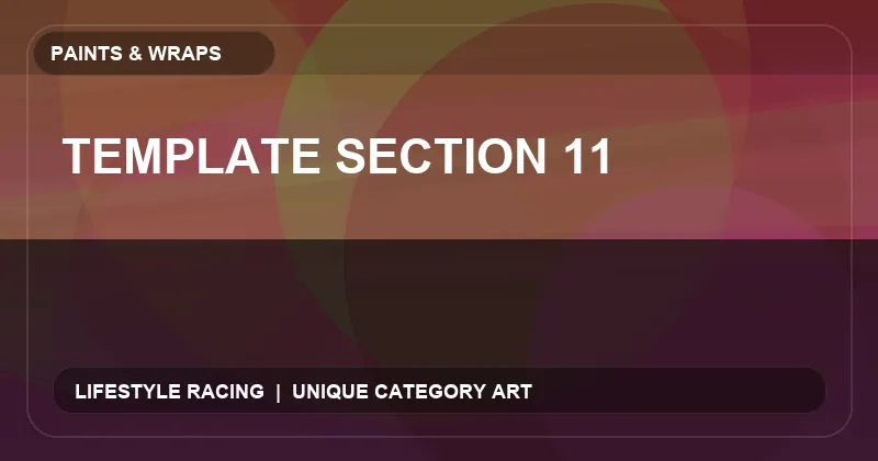 Template Section 11